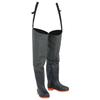 VidaXL Thigh-high Boots Dark Green Size 38-46 PVC