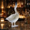 Goose Bird Shape Whiskey Decanter 3D Glass Animal Liquor Bottle