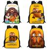 Cartoon Hoppers Beaver Backpack For Kids With Oxford Cloth Durable Material For School Travel