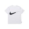 Logo Pocket Casual Sports Printed Short-Sleeve T-Shirt for Men, White