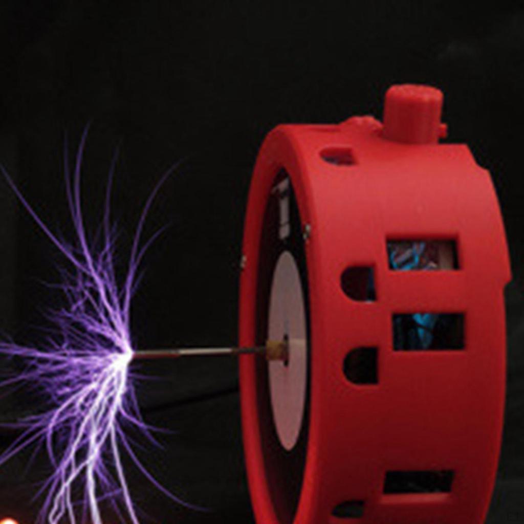 Music Tesla Coil Multifunctional Sstc Toys Tester Loud Speaker Long Flat red