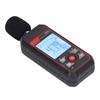 Schallpegelmesser Empfindliche Genaue Messung Schnelle Reaktion LCD Hintergrundbeleuchtet Lärmtester Schwarz