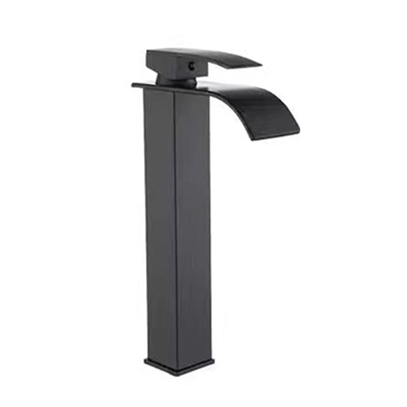 Waterfall Bathroom Faucet: Countertop Basin with Silent Water Outlet
