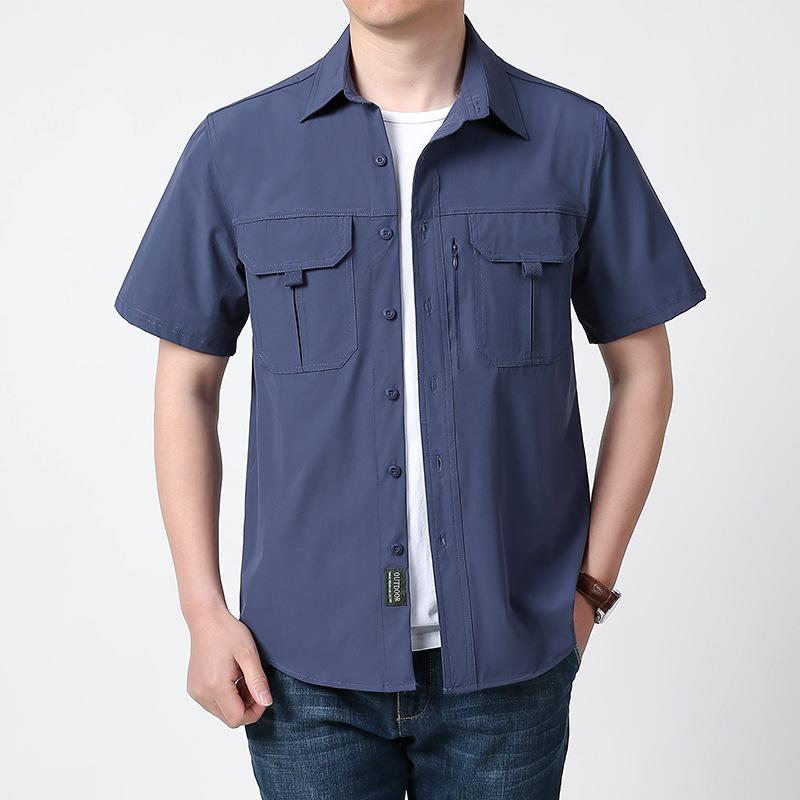 Рубашки с коротким рукавом для мужчин — фото 3