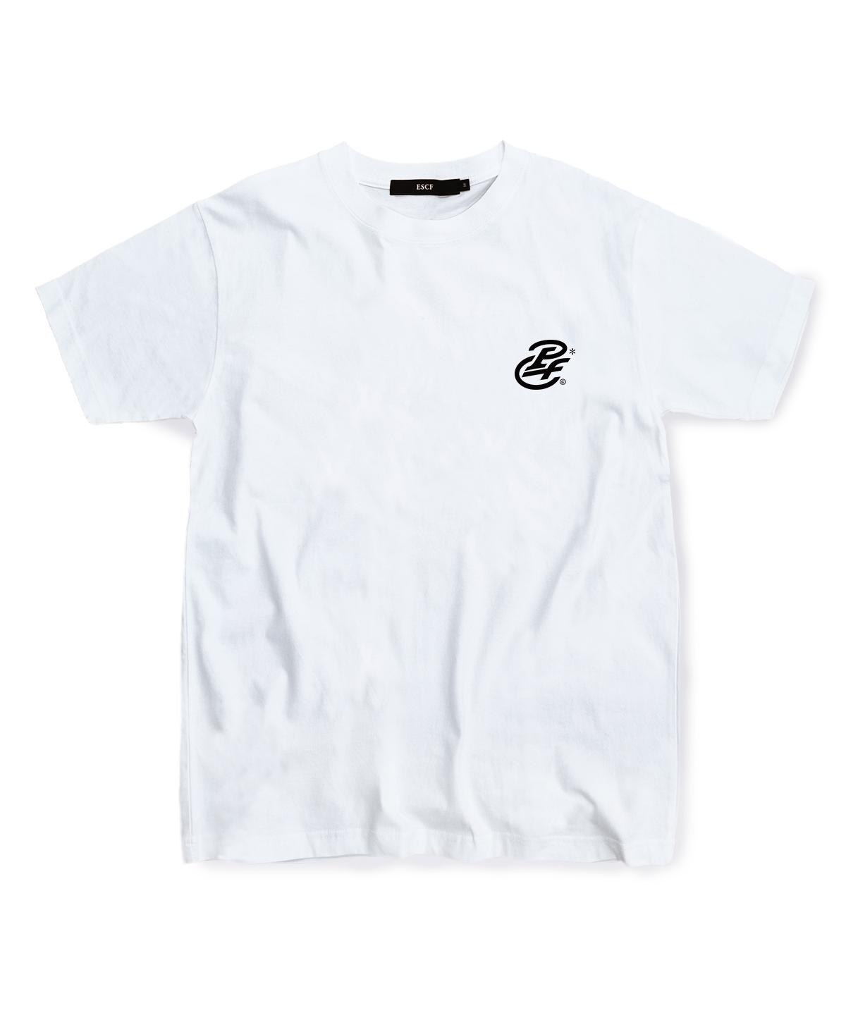 Escape From Black Lettering Logo T-Shirt White L