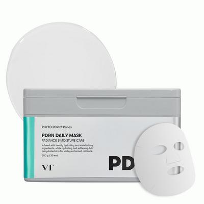 Cosméticos PDRN Máscara Diária 30 unidades / Luminosa, Nutritiva, Hidratante, Cosméticos Coreanos, Kbeauty