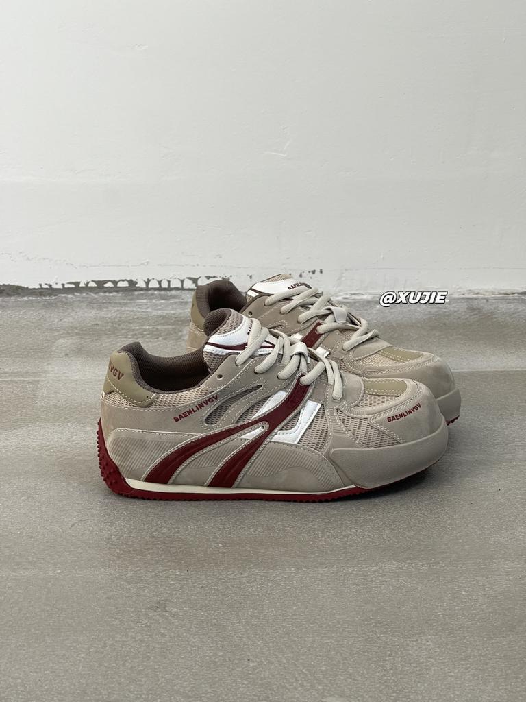 2025 autumn new leather thick-soled heightening dad shoes women's mesh breathable fashion versatile sports shoes women's shoes