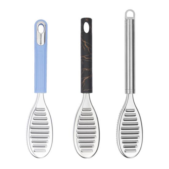Multifunctional Cooking Tool Stainless Steel Fish Scale Remover, Compact with Ergonomic Non-slip Garlic And Ginger Grater Handle, for Kitchen Seafood