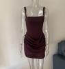 NSSF Self-Made Women's Sleeveless Strappy Bodycon Mini Dress