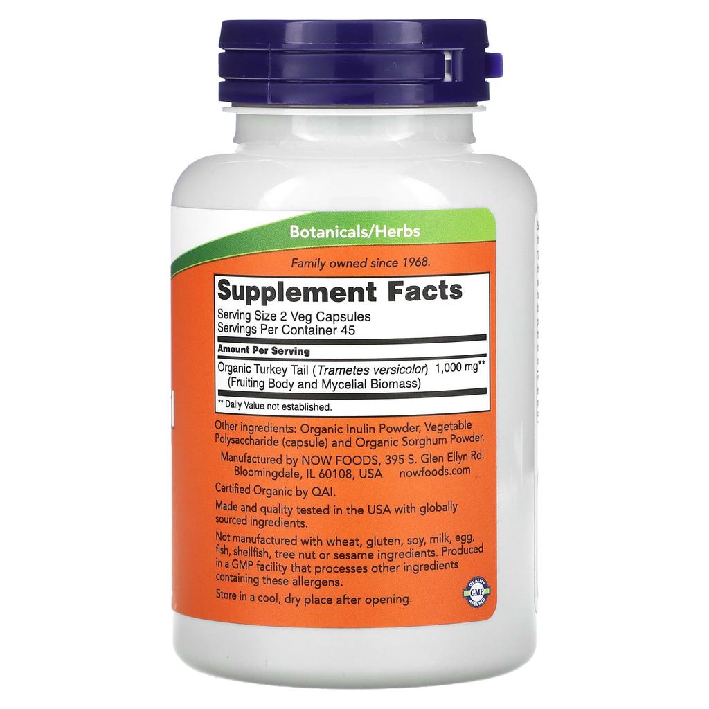 Cloud Mushroom, Veggie Capsules 90 (500Mg per capsule)