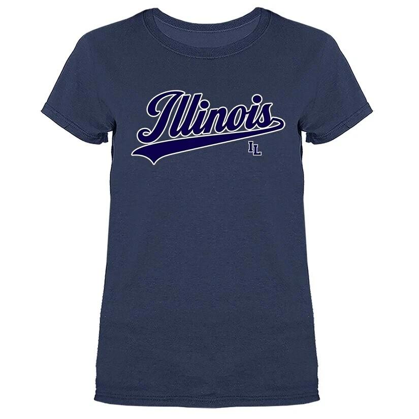 State of Illinois Swoosh Women s T-shirt Unisex T-Shirt S