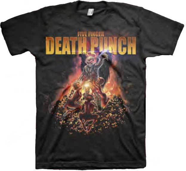 FIVE FINGER DEATH PUNCH - Purgatory - T Shirt S,M,L,XL,2XL Brand New Official