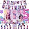 Kpop Demon Birth Date Celebration Decoration Hunter Group Birth Date Celebration Supplies Huntrix Kpop Anime Cake Topper Balloons Hanging Flag