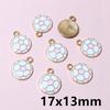 20pcs Enamel Football National Flags of Various Countries Charms Pendant DIY Jewelry Making Accessories for Necklace Earrings