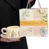 Retro Office Water Cup Girls High Value Coffee Cup Exquisite Ceramic Cup Set Souvenir Birthday Gift