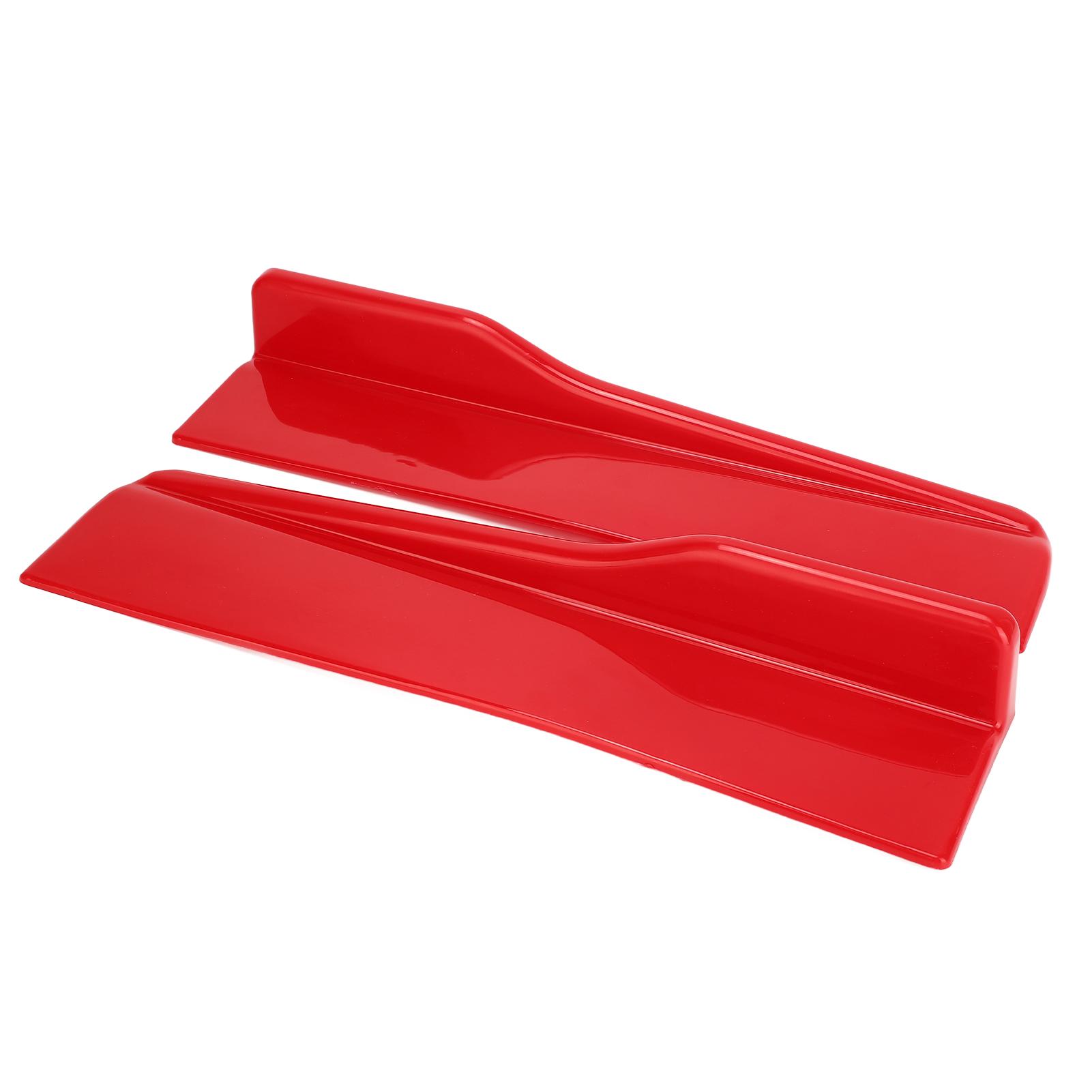 

2pcs Car Side Skirt Anti Scratch Universal Winglets Diffuser Splitter for Automobiles