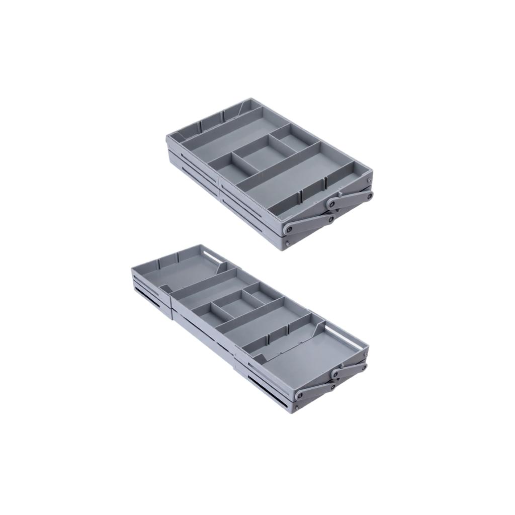 Kitchen Storage Foldable Container for Cabinet Pantry Organization and Everyday Use