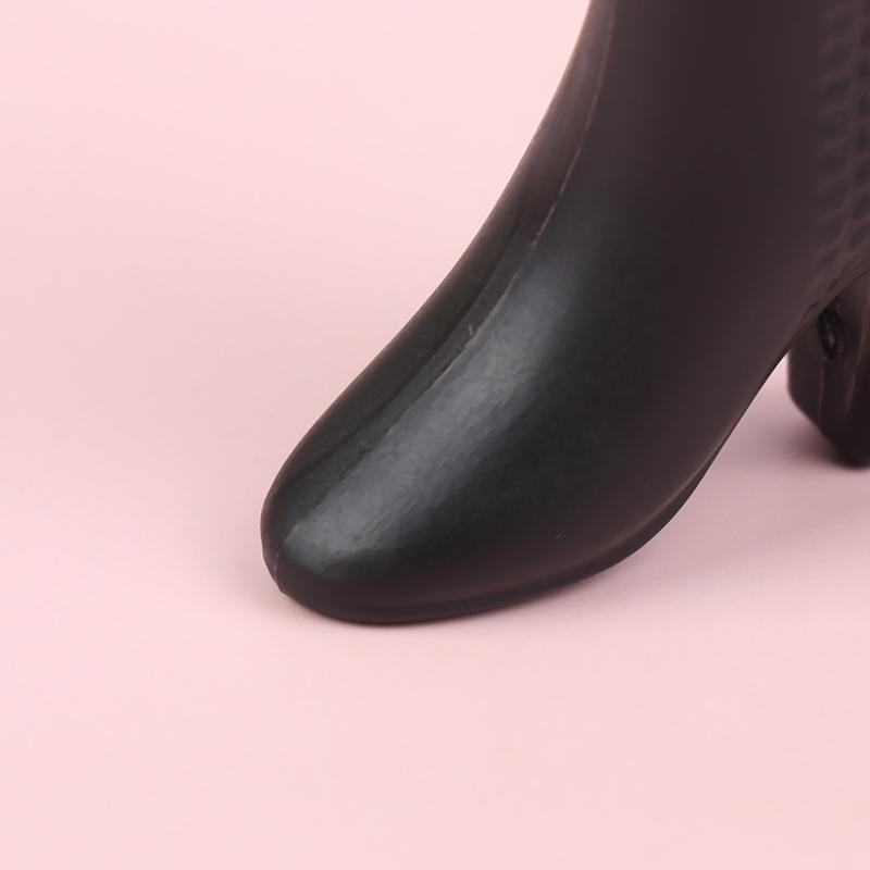 5 Perechi Pantofi Păpușă Cizme Alb Negru Accesorii Decor Păpușă Jucării DIY pentru Copii Potrivite Pentru Păpuși de 30 cm Păpuși 1/6