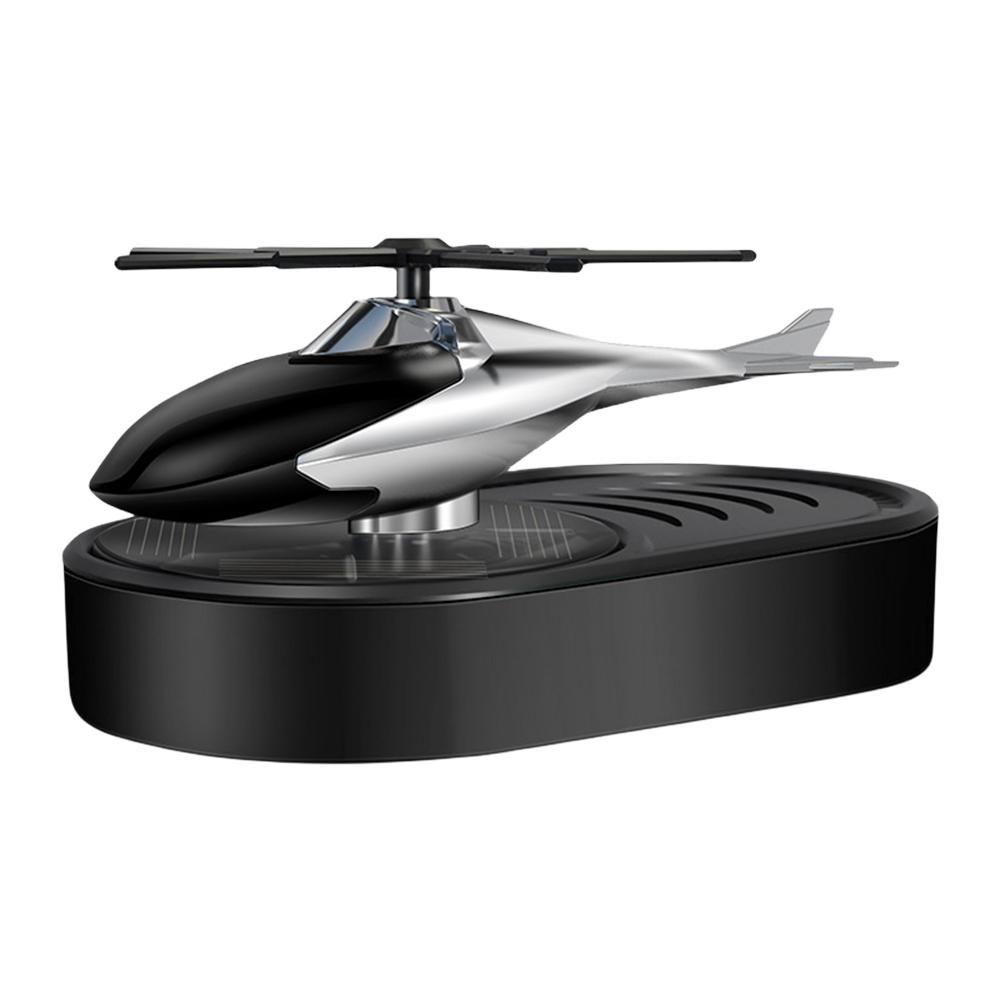 Solar Rotation Helicopter Aromatherapy Remove Odor Car Helicopter Perfume Diffuser Helicopter Propeller Fragrance Car Decoration