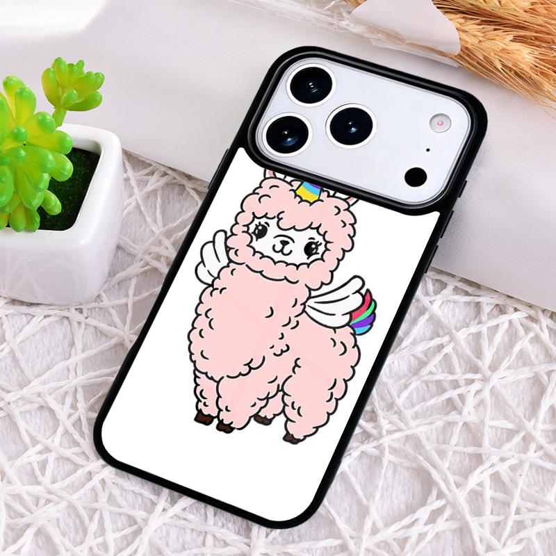 

Llamicorn Phone Case for iPhone 17 Air 16 15 11 12 14 13 Pro Max Shockproof Cover iPhone 11