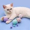 Sisal Balls for Cats Teasing Indoor Exercising Enrichment Cats Chew Toy Hunting Teething Cats Teasing Supply 6PCS
