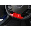 Car Steering Wheel Decor Cover Trim for Chevrolet Camaro 2017+ Accessories Red