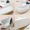 2025 spring little white shoes new Korean version ins female students platform heightening sports board shoes casual street shot K3702
