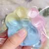 Rainbow Tri-Color Cat Claw TPR Pinch Toy - Creative, Colorful Stress Reliever