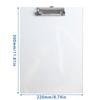 Portable Transparent Writing Clipboard A4 Stationery A4 File Folder Memo Clip Board Students
