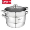 Debo Sofitel DEP-773 28cm Stainless Steel Double-Layer Steamer Pot