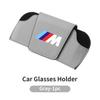 New Car Glasses Box Visor Sunglasses Holder Storage Clip Accessories For BMW 1 3 5 Series X1 X4 X5 X7 G20 G38 F20 F39 F48 E
