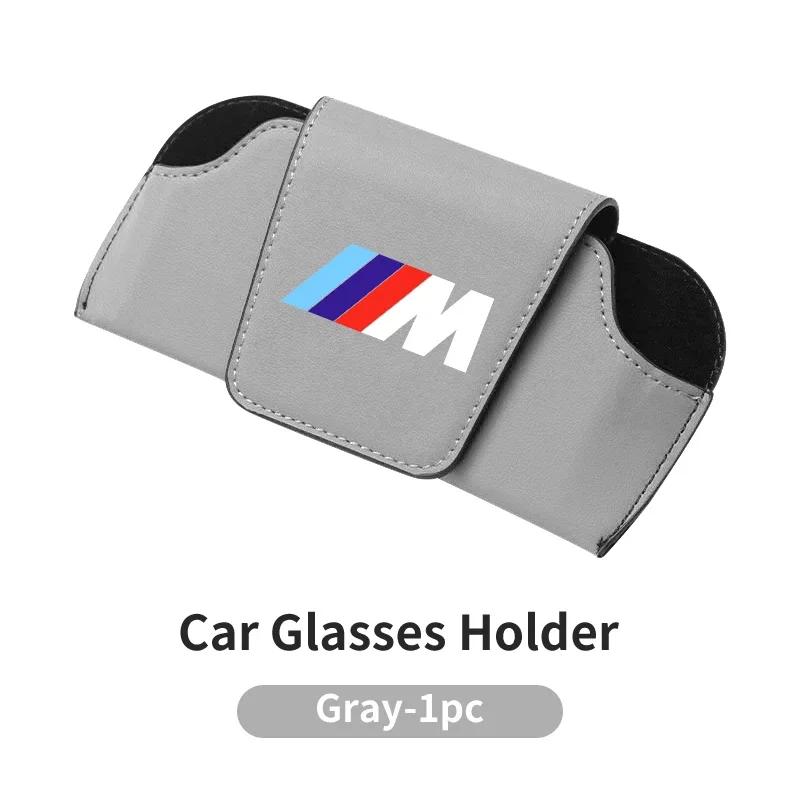 New Car Glasses Box Visor Sunglasses Holder Storage Clip Accessories For BMW 1 3 5 Series X1 X4 X5 X7 G20 G38 F20 F39 F48 E