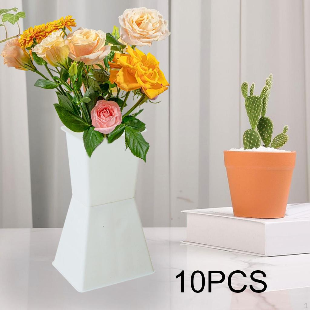 10 Count Flower Holder Bases for Arrangements Party Decor Items