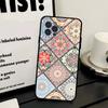 Portuguese Glazed Tiles Phone Case For IPhone 17 16 14 15 13 12 11 Pro Max Plus Silicone Soft Cover