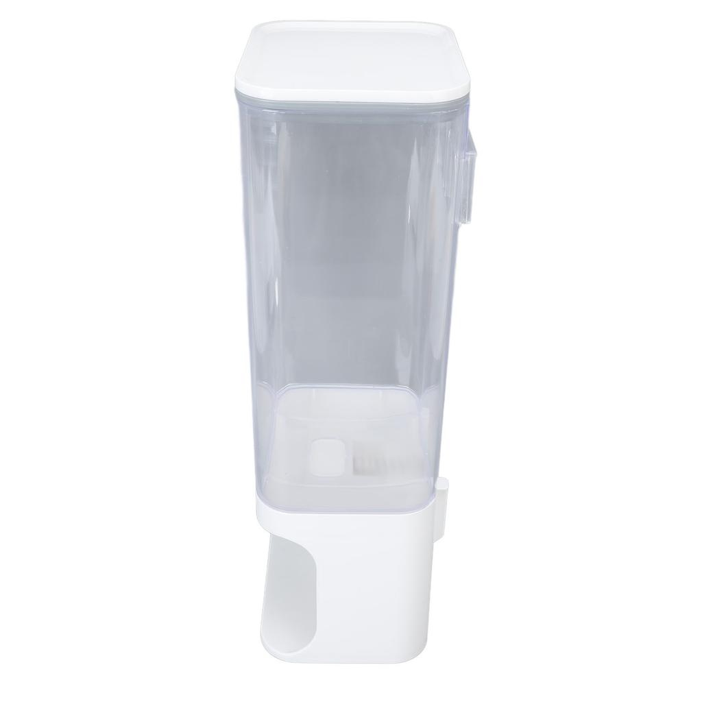 Rice Container tight Storage Dispenser Wall Mounted ed Bucket Press Type Kitchen Supplies