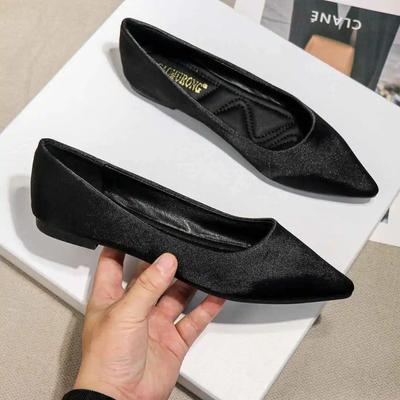 Casual Woman Flats Pointed Toe Wedding Bride Shoe Shoes For Women On Promotion Cheap Clearance Hot Trendy Quick Delivery A