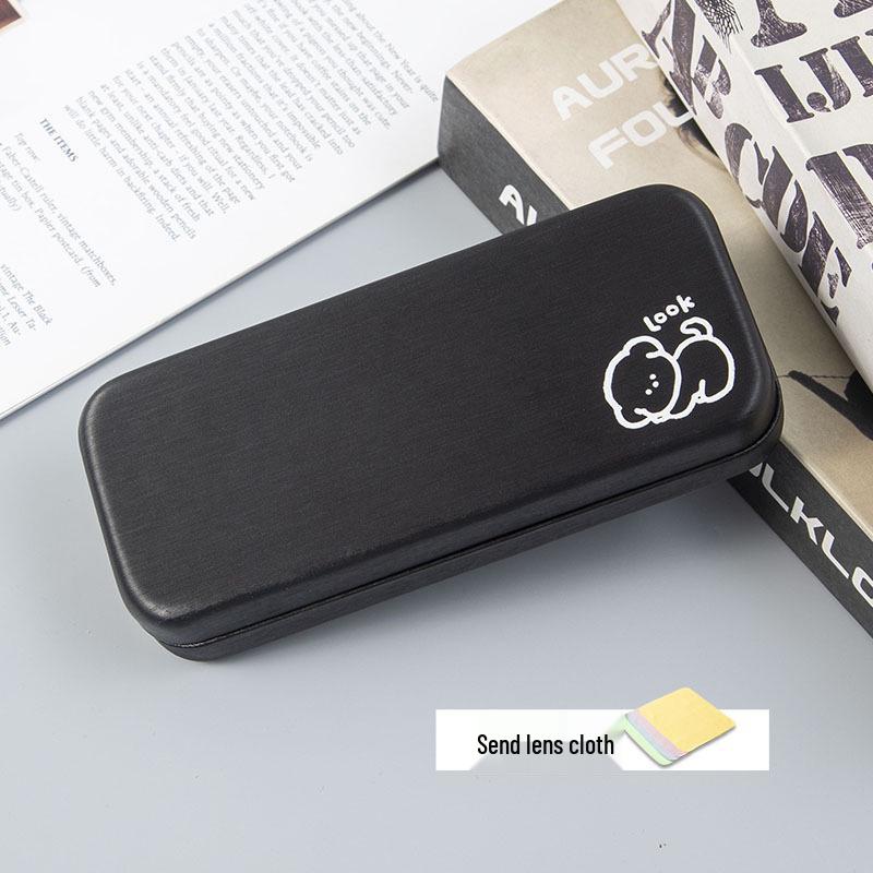 Damen High-End Kurzsichtigkeitsbrillenetui, Druckfestes Automatisches Verschlussbeutel für Brillen und Sonnenbrillen