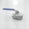 201/304 Stainless Steel Heavy-Duty Two-Piece Ball Valve / 25kg Pressure / Full Bore / High Flow Rate / DN15
