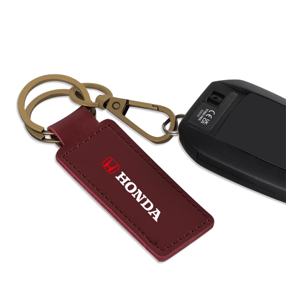 Keychains Simple Keyring Men Women Car Key Holder Auto Accessories Gifts For Honda Mugen Typer ACCORD Avancier Airwave Civic FK8 RF6