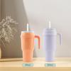 Replacement Straw Compatible with Reduce 50 oz 40 oz Tumbler, 5 Pack Reble Straw with Cleaning Brush, Plastic, Clear