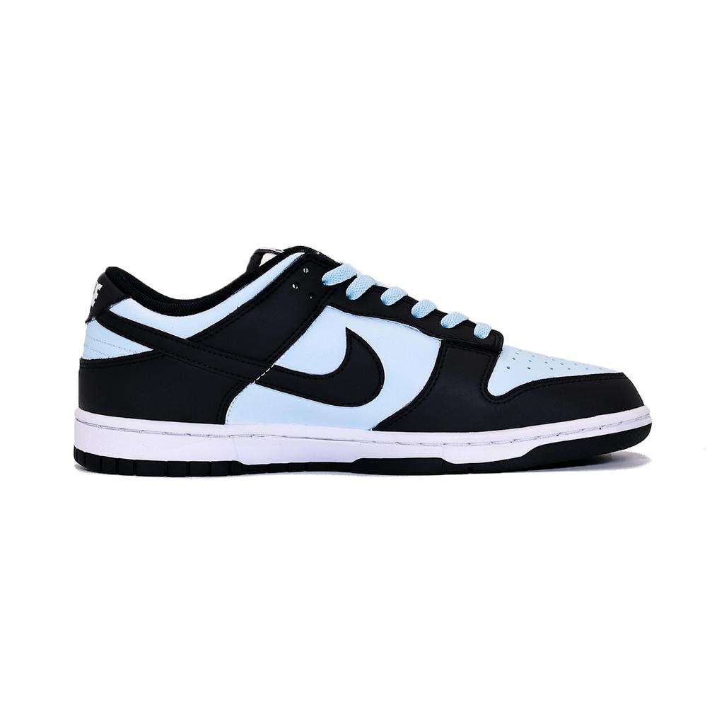 Nike Dunk Wear Resistant And Lightweight Low Top Skateboard Shoes Unisex Black Blue DD1391-100(team910-BAG)