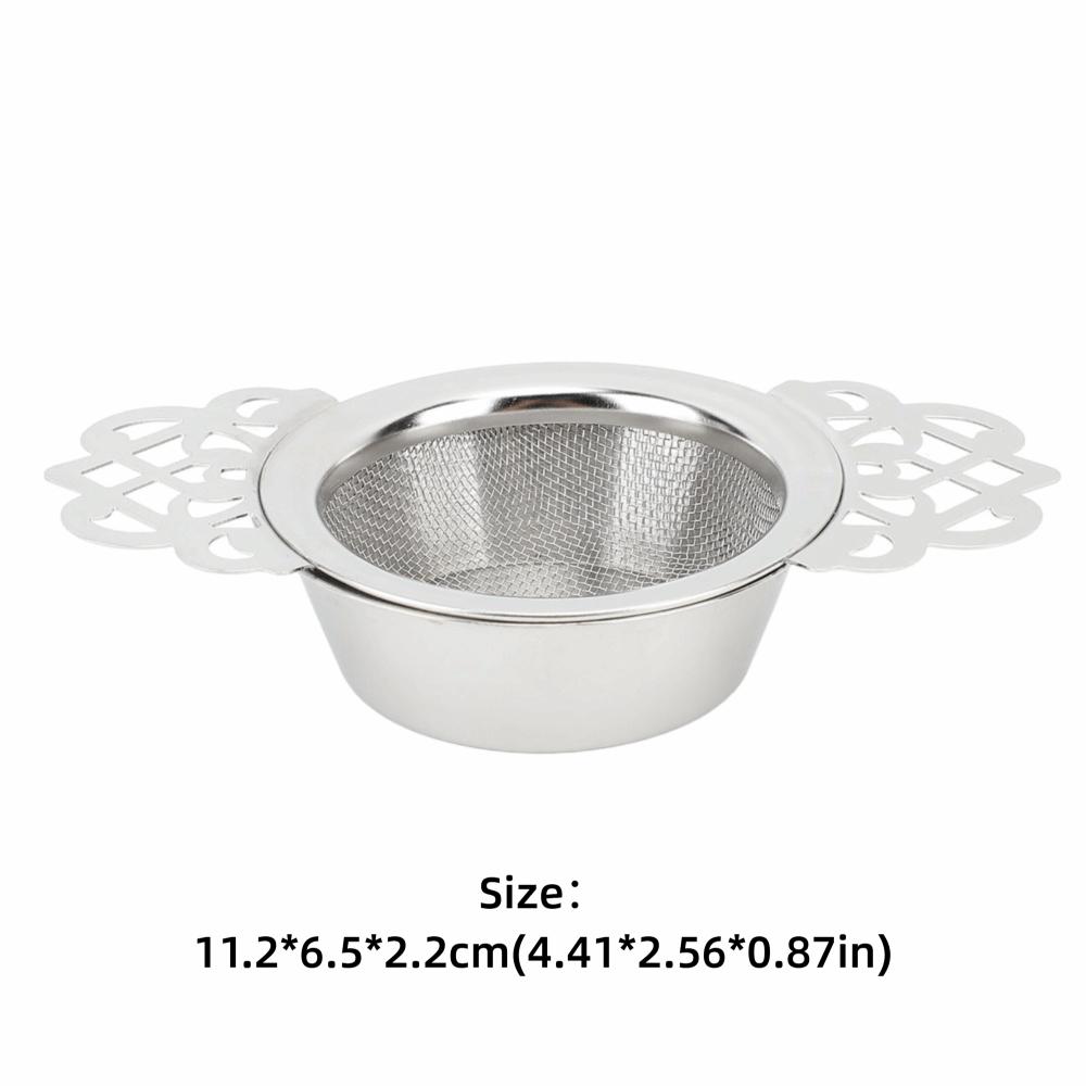 Insulated Base Tea Strainer Fine Mesh Loose Leaf Tea Infuser Tea Infuser Filter  Brewing Filter Tea