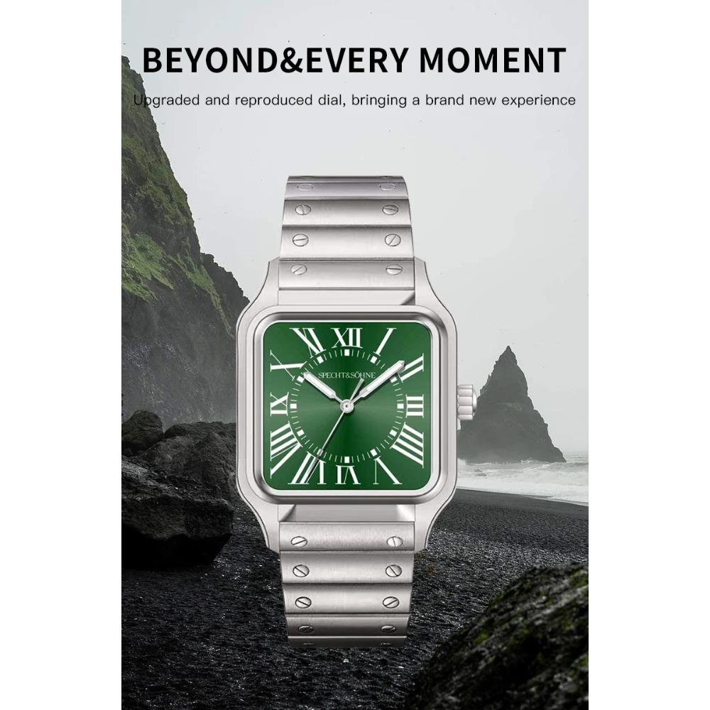 2025 New Hot Specht & Söhne Luxury 34MM Quartz Watch For Men & Women Watches Super Thin Steel Sapphire Crystal 50M Waterproof