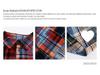 Men’s Trendy Hong Kong Style Plaid Long-Sleeve Shirt & Lightweight Japanese-Style Jacket