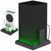 Pour XBOX Series X / S Base Ventilateur de Refroidissement de Charge Support Chargeur Lumière Colorée RGB