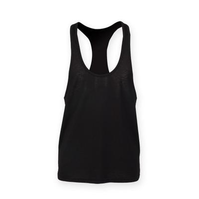 Gilet muscoloso senza maniche tinta unita da uomo Skinnifit
