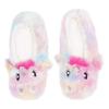 K Collection Girls Unicorn Plush 3D Slippers