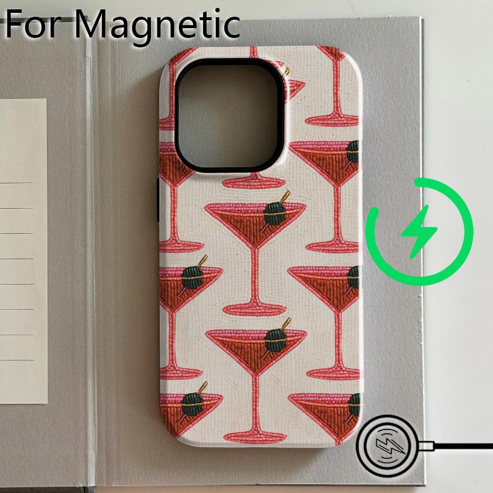 Luxury Clmj BUGR Creative Blue Star Phone Case for iPhone 17 16 15 14 13 12 11 Pro Max Plus Air Magnetic Double-layer Back Cover iPhone 17 Pro