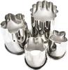 Kai Corporation KAI Stainless Steel Vegetable Cutter Set (Flower Shape, 4 Pieces) Kai House Select Made In Japan DH7126