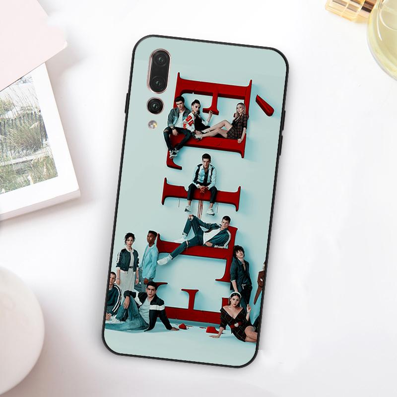 

Elite TV Series Poster For Huawei Nova Y60 Y70 Y90 Y72 Y73 Y61 Y91 7i 8i 11i 12i 12s 9 10 SE P20 P30 P40 Lite Case Huawei Nova Y61